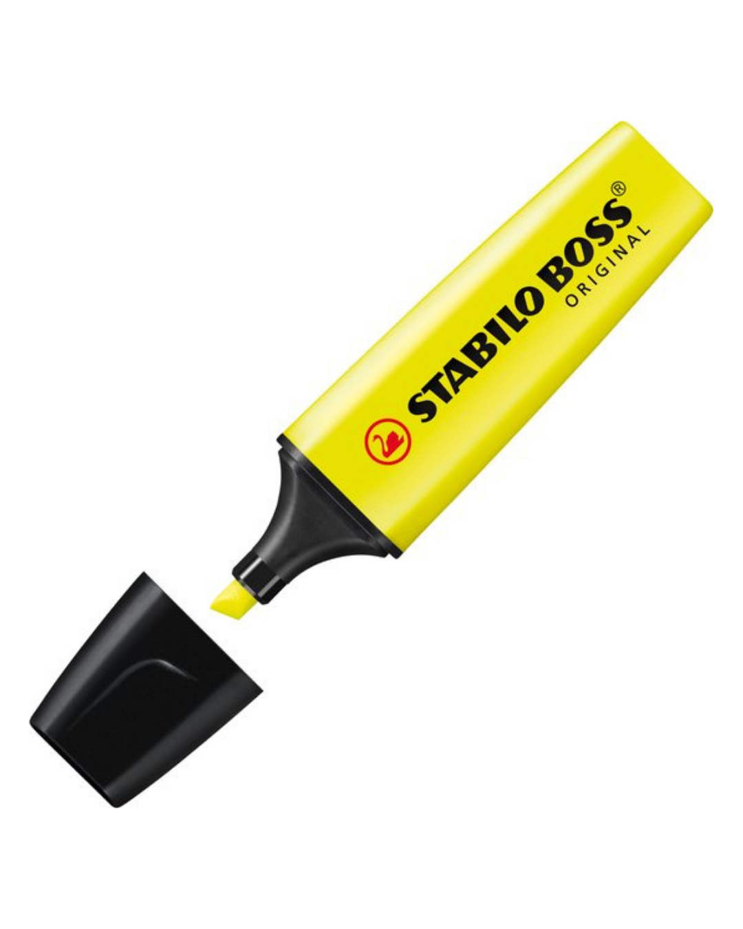 STABILO BOSS ORIGINAL keilpunt detail – breed 2-5 mm smal 1 mm