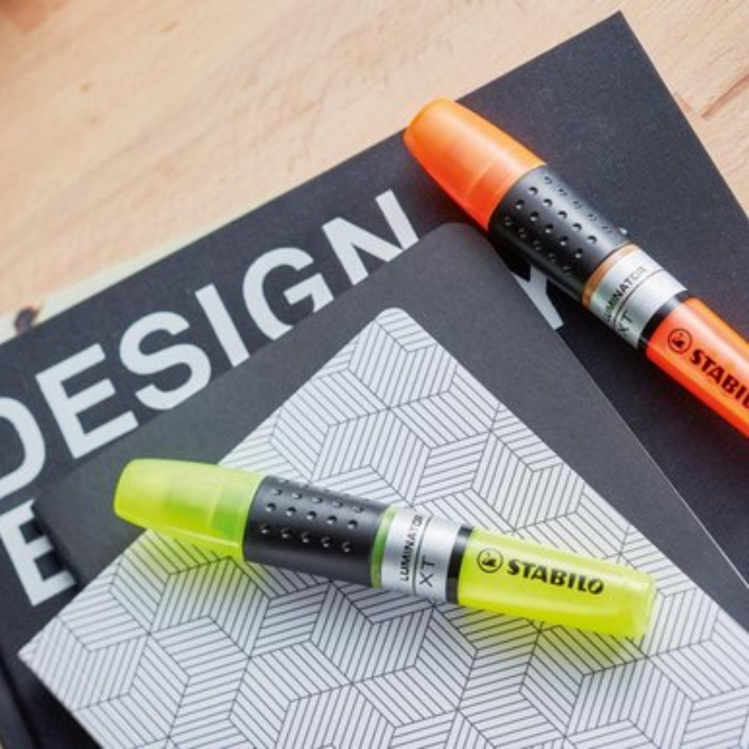 STABILO LUMINATOR XT markeerstift met zichtbare inktniveau-indicator